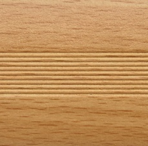 Профиль Русский Профиль Стык с дюбелем разноуровневый 30мм Бук Натуральный 1800мм