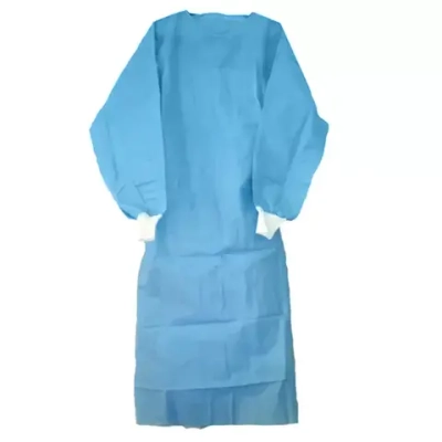 Халат хирургический нестерильный 140 см плотность 25 рукав манжета 10 шт
