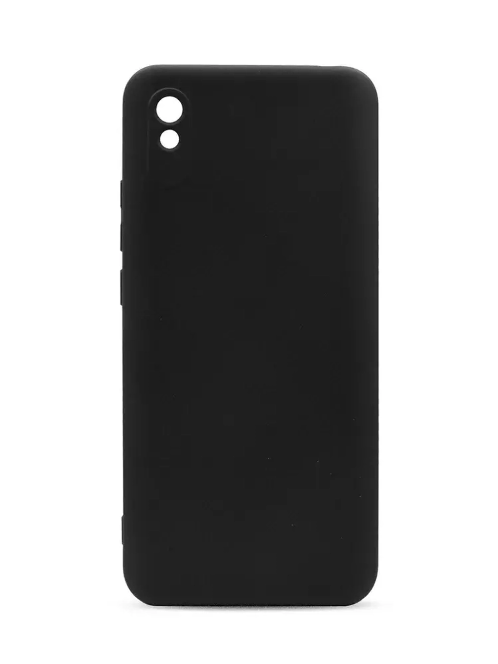 Накладка Xiaomi Redmi 9A силикон матовый Black Soft Case Zibelino