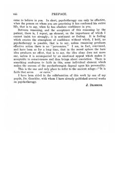 The Psychoneuroses and Their Treatment by Psychotherapy | Dejerine Joseph