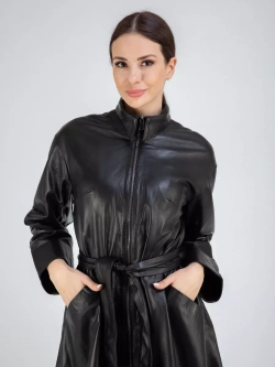 Плащ кожаный натуральный