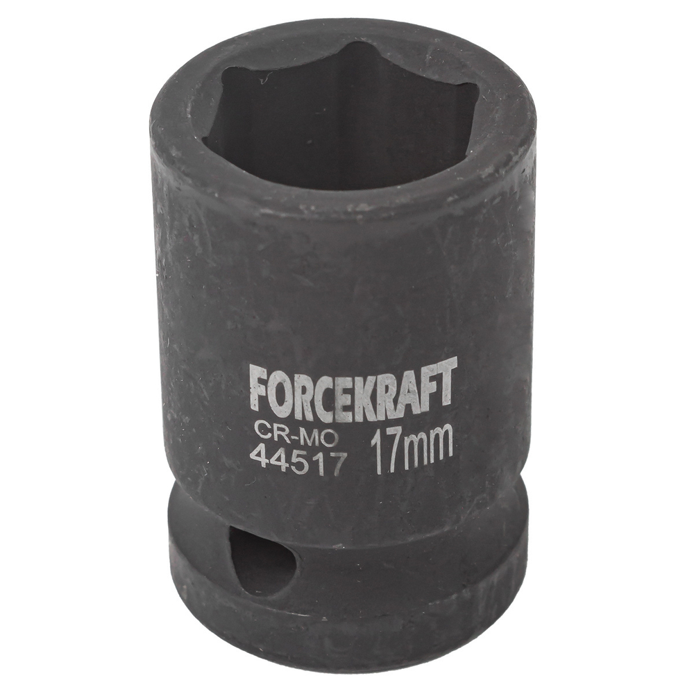 Головка ударная 17мм (6гр.),1/2'' FORCEKRAFT FK-44517