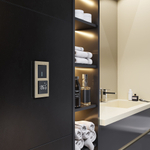 Умный сенсорный терморегулятор для теплого пола (черный)