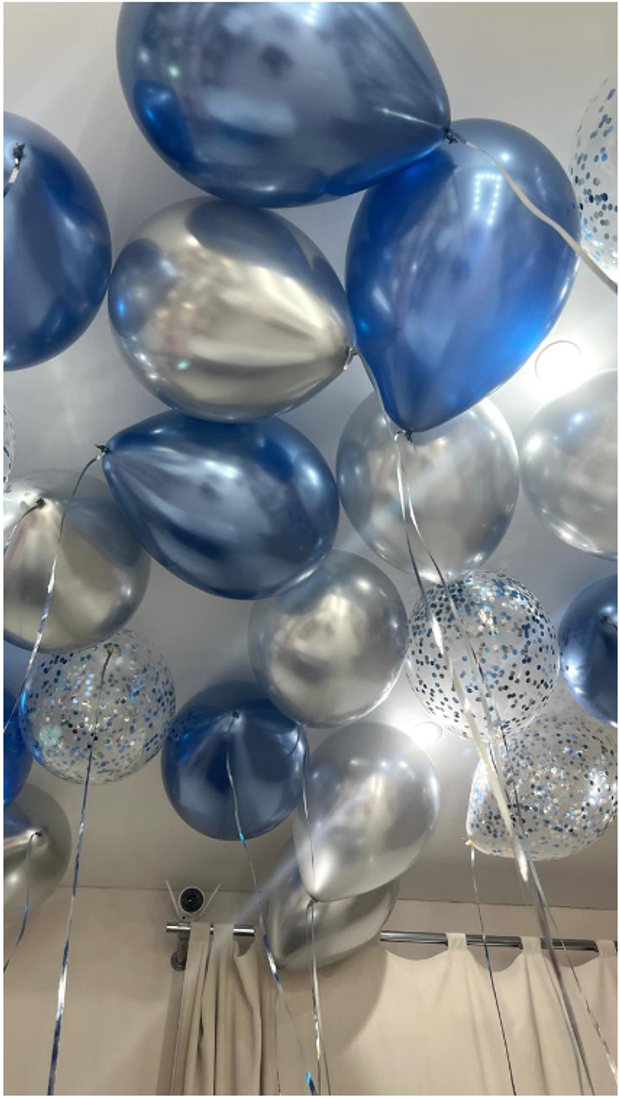 шары под потолок №58
