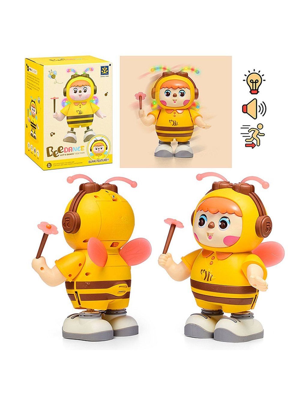 Игрушка детская Пчела интерактивная (373-67А)