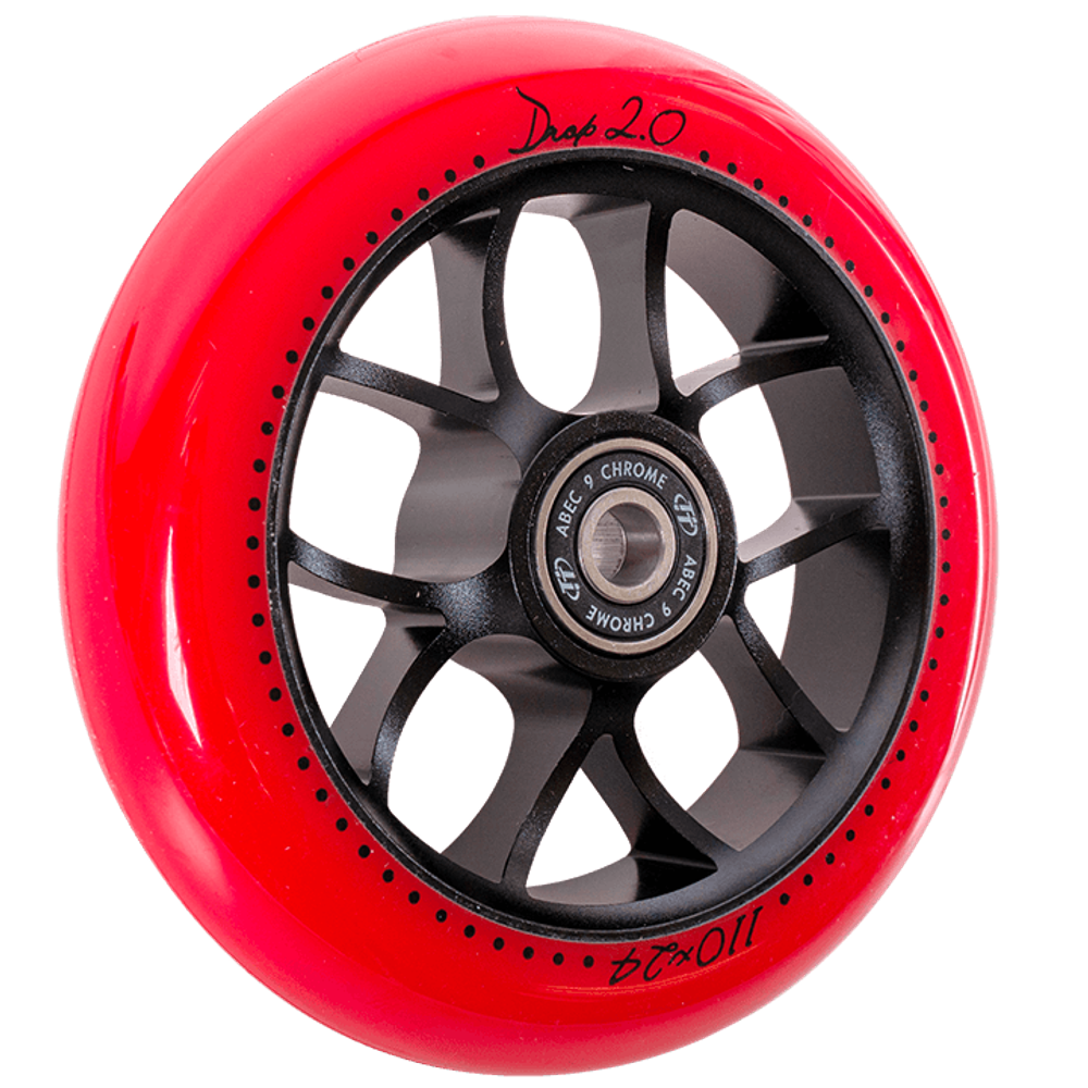 Колесо для самоката X-Treme 110*24 мм Drop, red