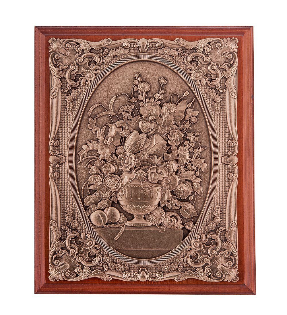 GAEM Art ПК- 67 Ключница малая «Цветы в вазе» 21х25