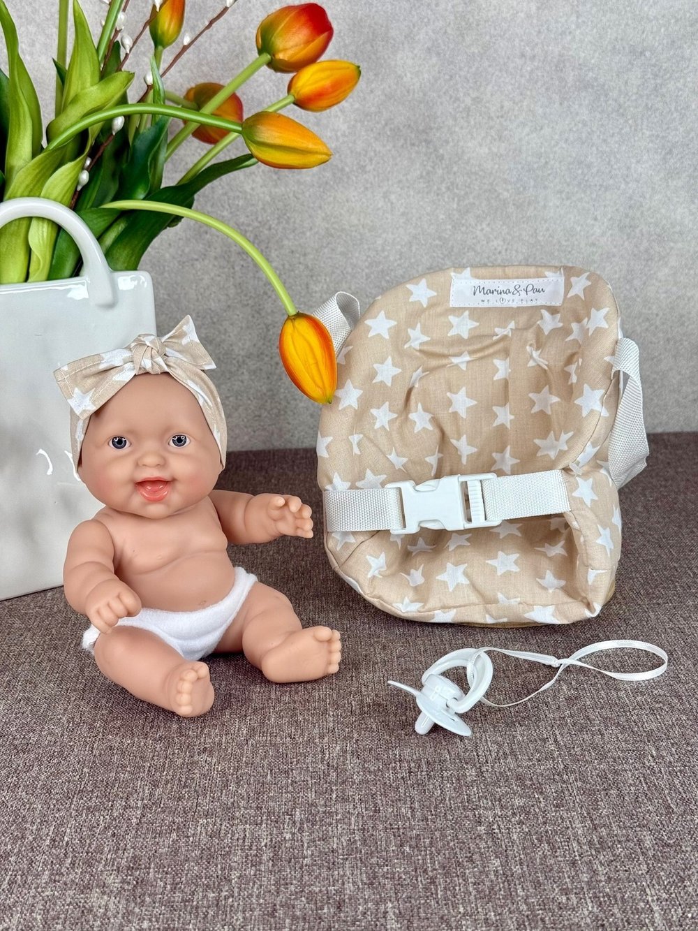 Пупс Marina and Pau 20cм Cookie Baby (M315A2)