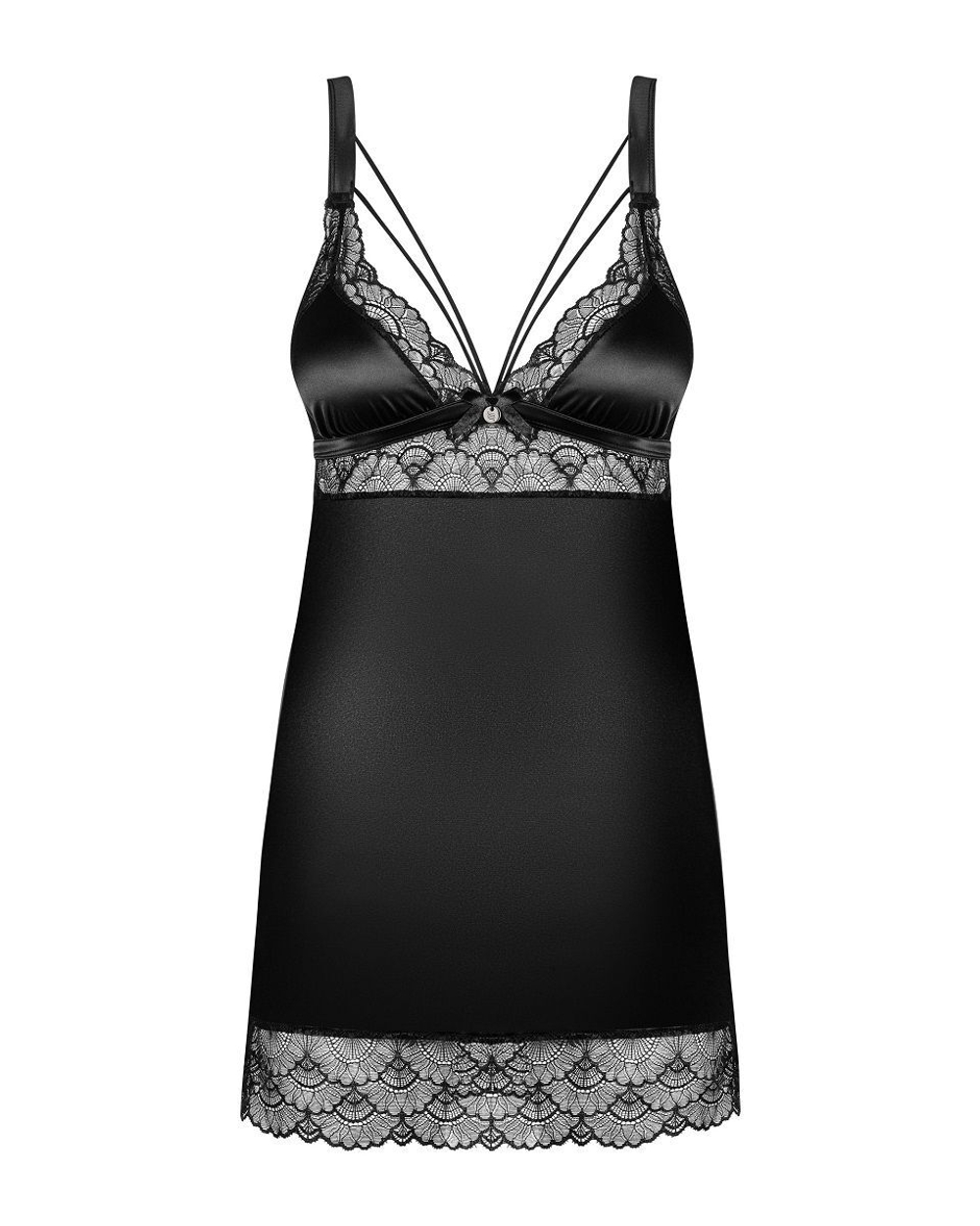 Облегающая сорочка Eloissa с кружевными элементами