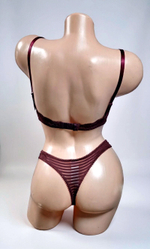 Комплект нижнего белья, размер 75B, цвет коричневый