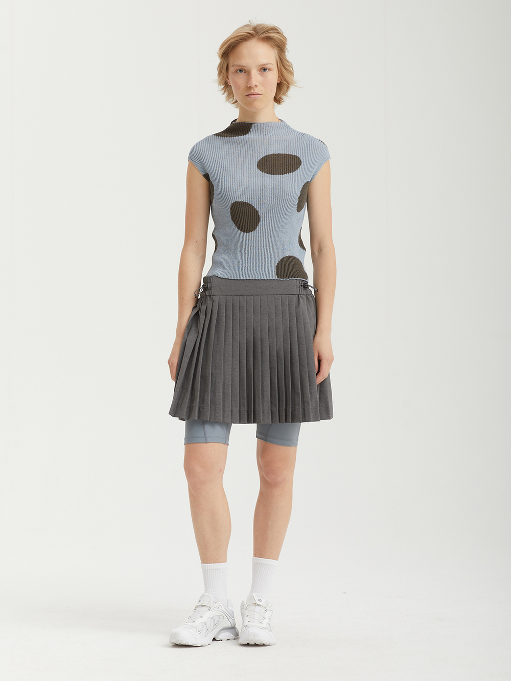 Топ Ribbed Dot
