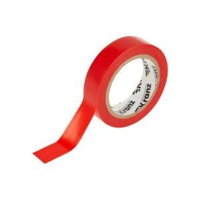 Изолента ПВХ KRANZ 0.13х15 мм, 10 м, красная