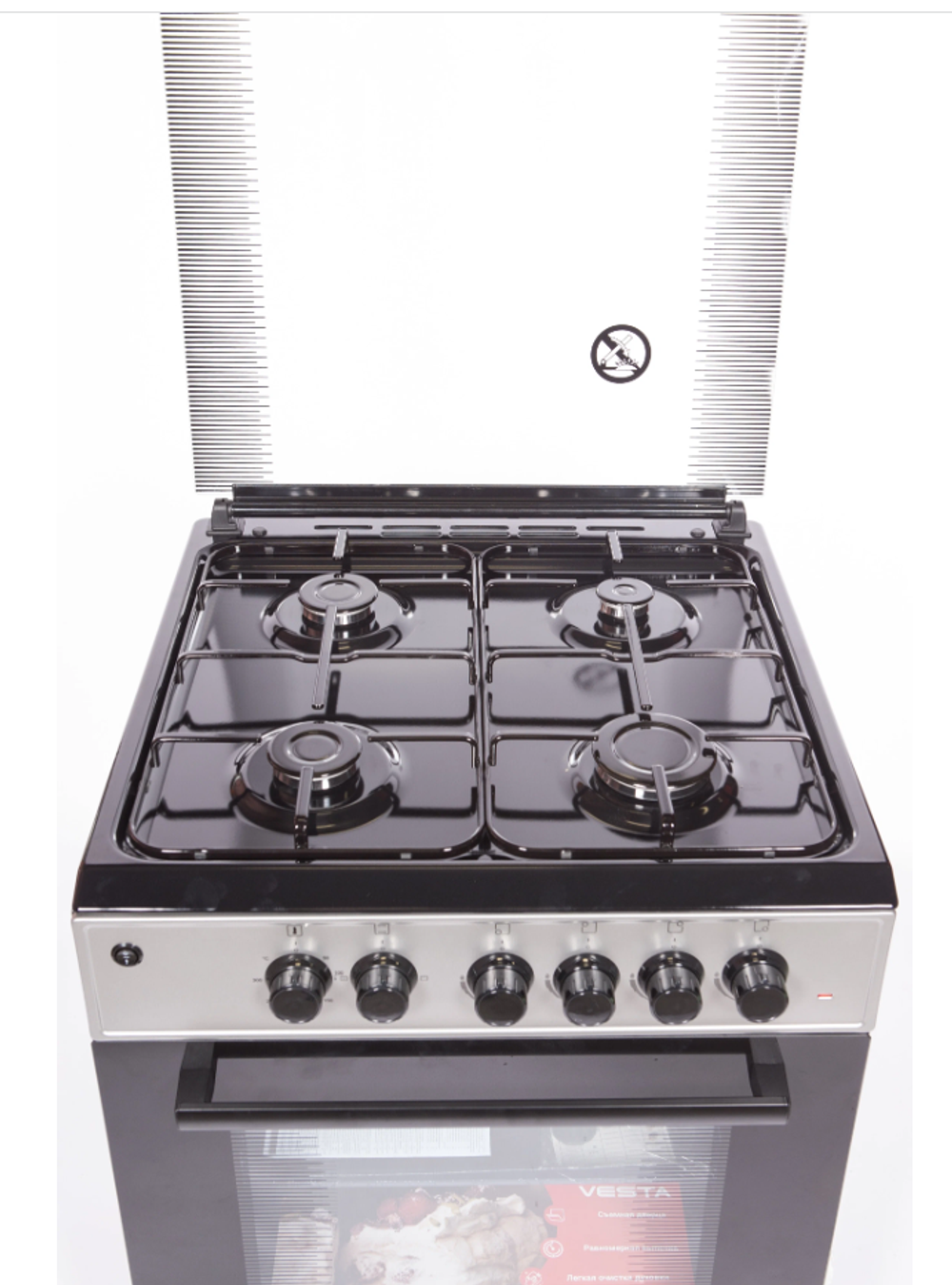Плита комбинированная Vesta VALENCIA VKE 50 10-E Белый Ех