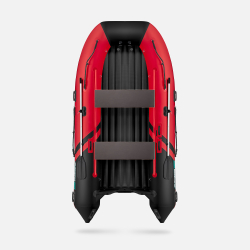 Надувная лодка GLADIATOR E420S красно-черный