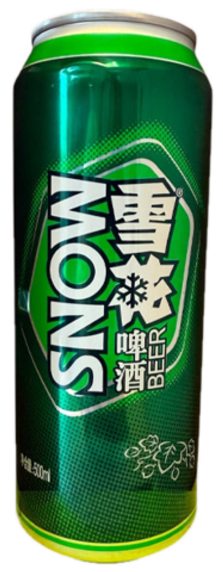 Пиво Сноу Бир Фреш / Snow Beer Fresh 0.5 - банка