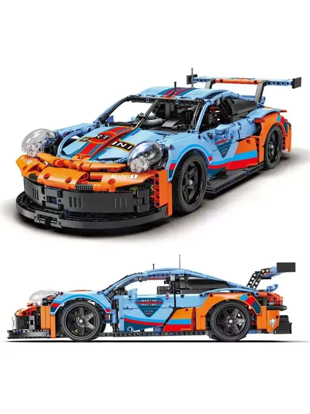 Конструктор Порше 911 RSR Martini Design 1680 деталей