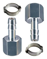 Переходник Fubag 1/4"F на елочку 8 мм в блистере (2 шт.)