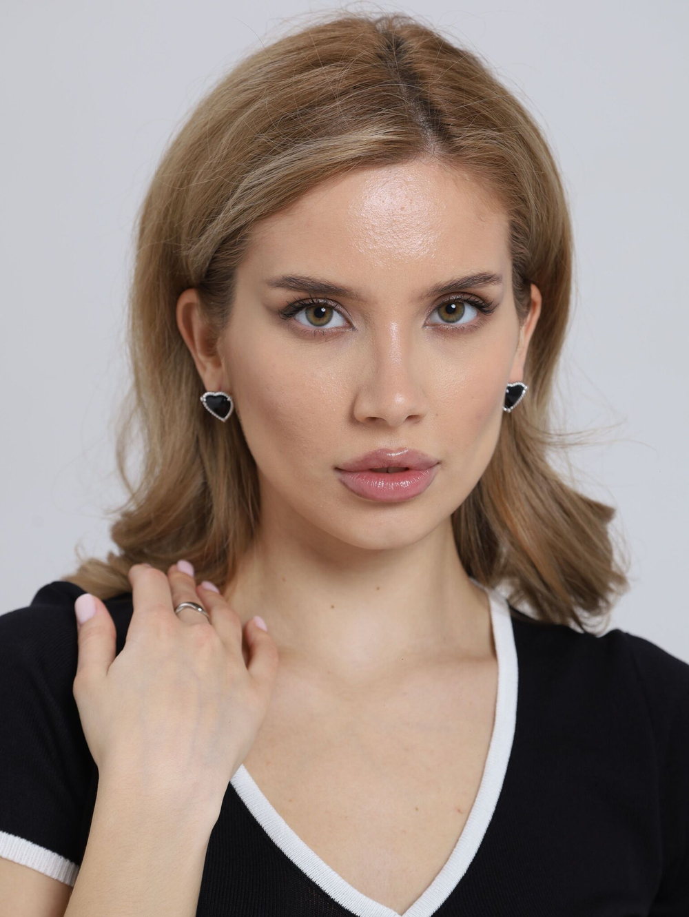 Серьги Сердца