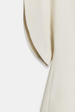 ZARA ТОП С ОБЪЕМНЫМИ РУКАВАМИ — ZW COLLECTION, ЦВЕТ СЛОНОВОЙ КОСТИ