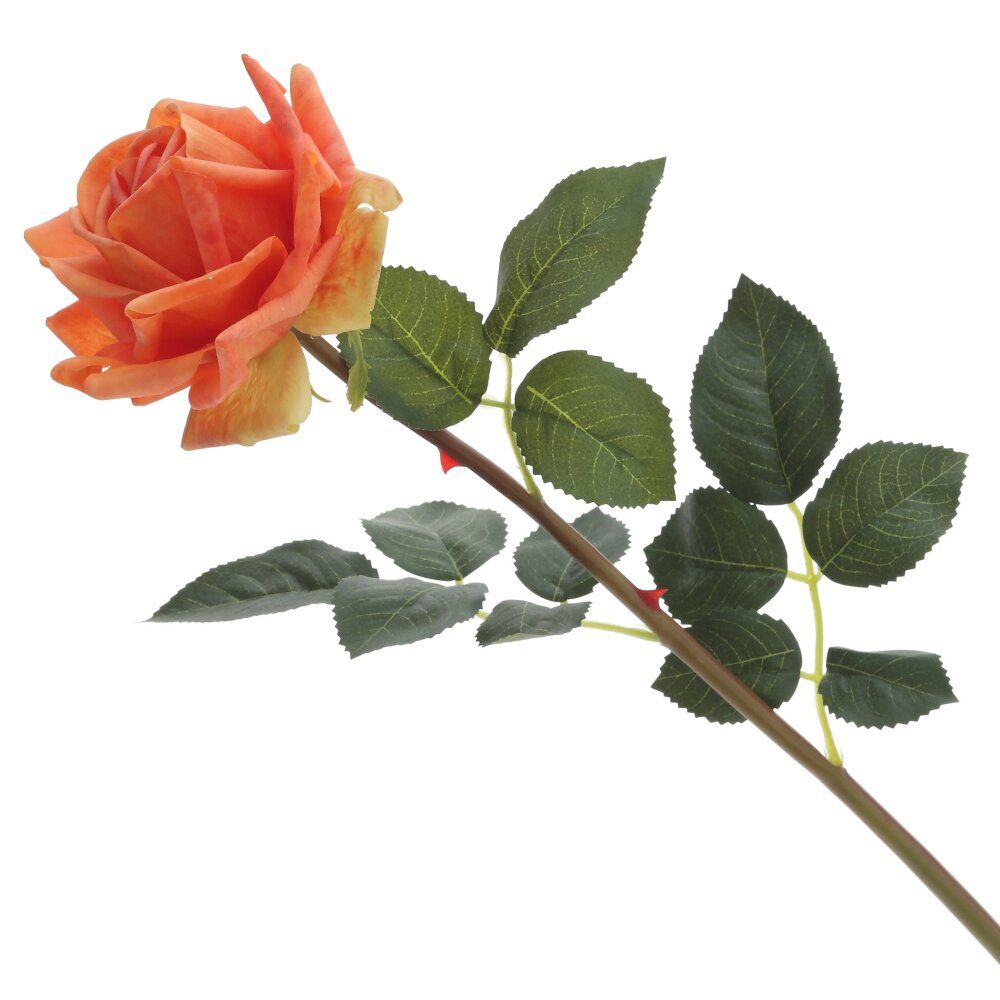 GAEM Цветок искусственный "Роза" (Real Touch), L18 W16 H60 см