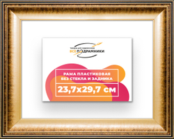 Рама 23,7x29,7 для картин и фотографий