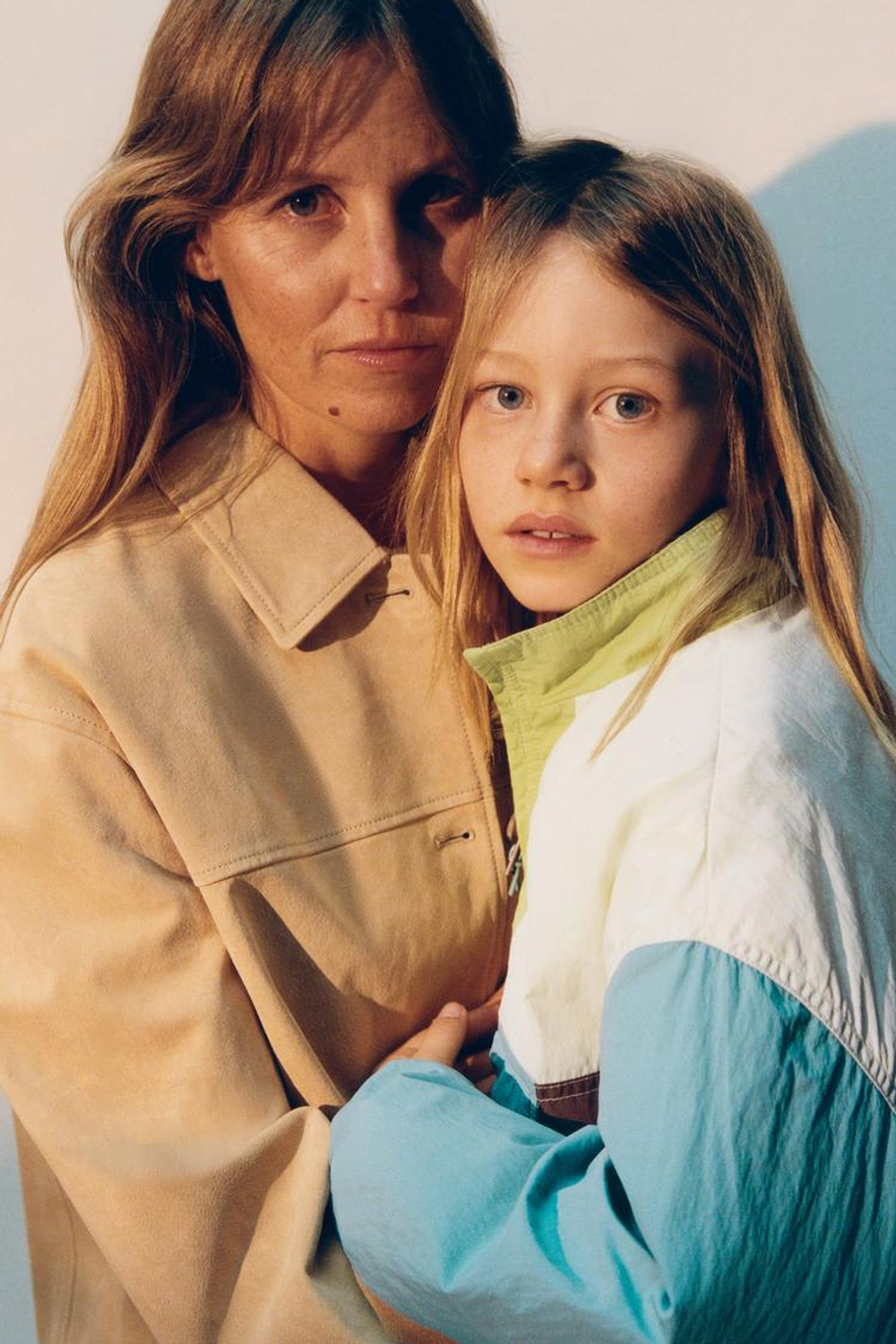 ZARA ДОЖДЕВИК-КЕНГУРУ КОЛОРБЛОК, СИНИЙ