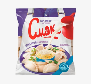 Вареники Смак сливочные с картофелем 350 г