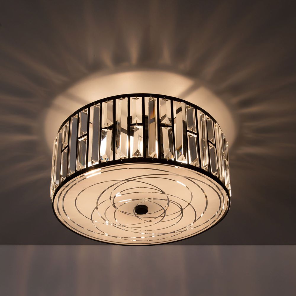 Citilux Гермес CL331151 Люстра хрустальная потолочная