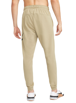 Мужские теннисные штаны Nike Dry Pant Taper FA Swoosh - neutral olive/sequoia