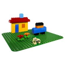 Большая строительная пластина LEGO DUPLO, цвет зеленый