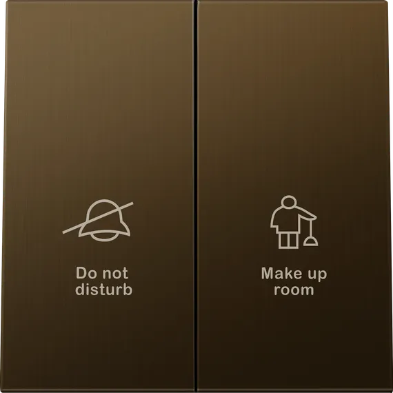Donel R98 METAL латунь клавиша 2-я с символами DND/MUR, серия DA
