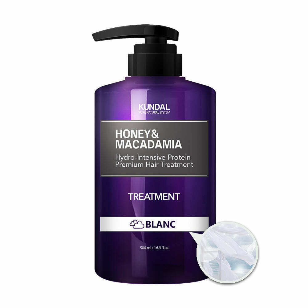 KUNDAL Кондиционер протеиновый для волос HONEY&MACADAMIA protein premium treatment BLANC 500мл