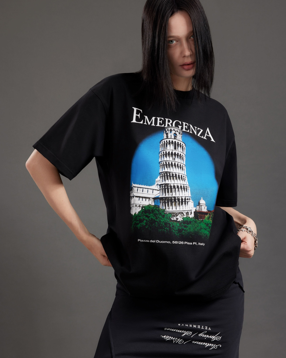 PISA T-SHIRT OVERSIZED