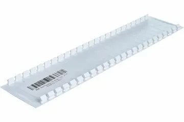 Заглушка 12 модулей DIN белая IEK