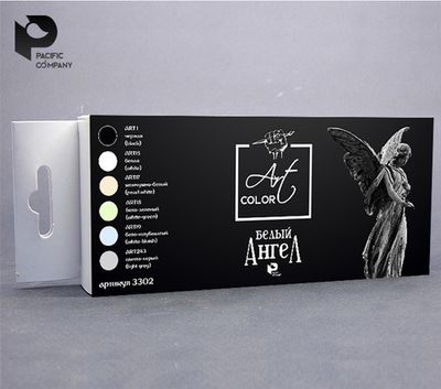 P-3302 Набор красок Art Color Белый Ангел 6шт