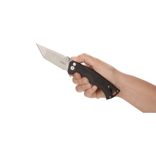 Складной нож CRKT 5225 BT Fighter c клинком из стали 8Cr13MoV, рукоять ABS-пластик