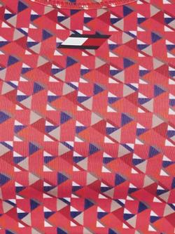 ТОП теннисный Tommy Hilfiger Mid Intensity AOP Racer Bra - small island geo pink