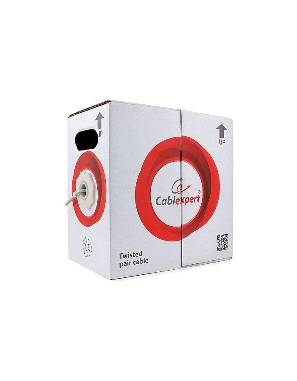 Cablexpert  [UPC-5040E-SOL/100] Кабель UTP кат.5e, 4 пары, 0.40 мм 100м, ССА одножильный