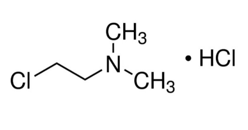 2-диметиламиноэтилхлорид гидрохлорид формула