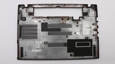 Нижняя часть корпуса (поддон) для ноутбука Lenovo ThinkPad A485, черный (02DC277), оригинал