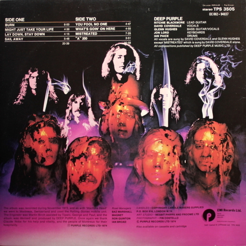 Deep Purple / Burn (LP)