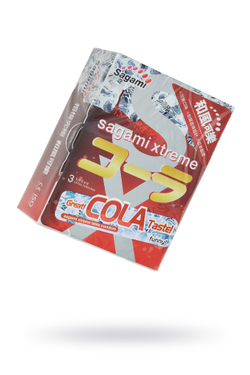 Презервативы Sagami Xtreme Cola 3шт