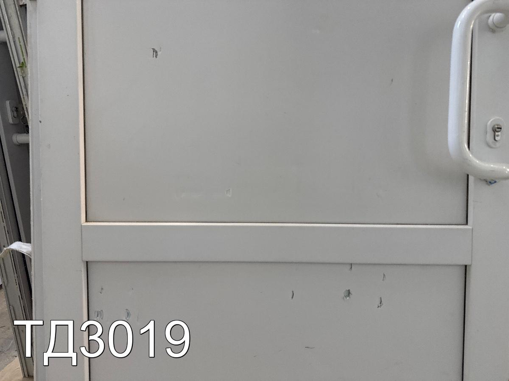 Дверь пластиковая входная Б/У 2030(в) x 1040(ш)