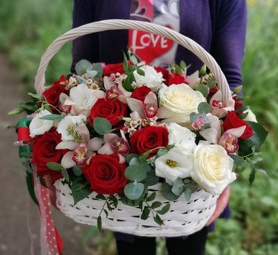 Корзина цветов