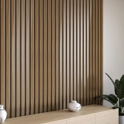 Интерьерная рейка МДФ ДУБ КРАФТ ТАБАЧНЫЙ 16*40*2800 МДФ