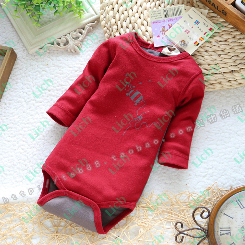 Боди для новорожденных двухцветное