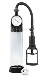 Вакуумная помпа с манометром Performance VX2 Male Enhancement Pump System (Цвет: прозрачный)