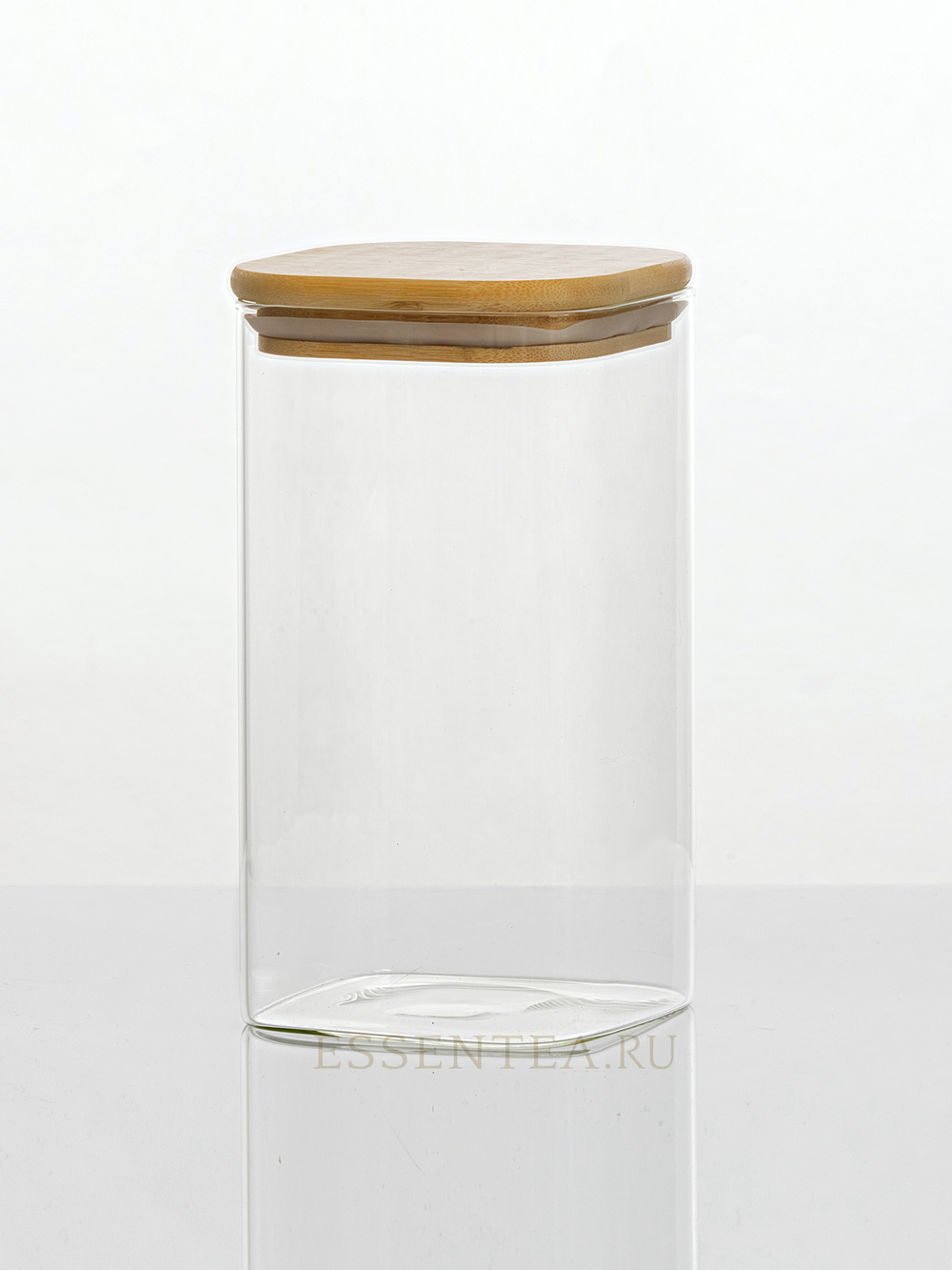 Банка стеклянная "Бриндл" с крышкой 1000 мл