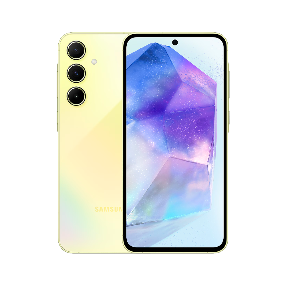 Смартфон Samsung Galaxy A55 5G 12/256GB, Lemon (Желтый)