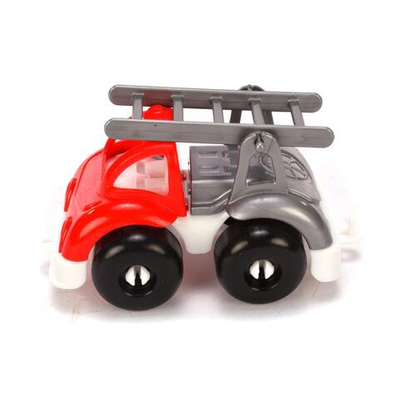 Машинка пожарная "Вжух в городе" 10 см (КНОПА)